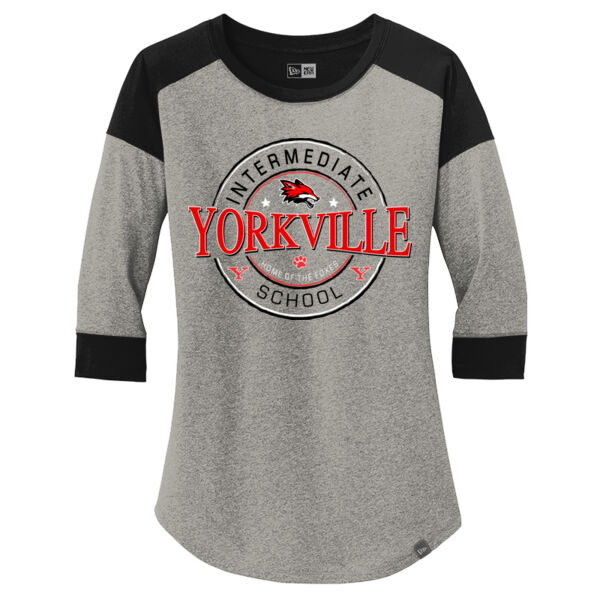 Women's Yorkville Foxes 3/4 Raglan Sleeve Thumbnail